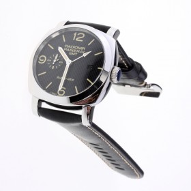 Panerai Radiomir Working GMT Automatic with Black Checkered Dial-Leather Strap