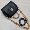 VERSACE  LaMedusa Handbag Metal shoulder strap black 22CM*11CM*19CM